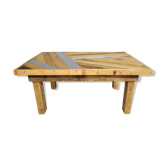 Rustic alu fir coffee table