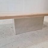 Italian Marble Coffee or Side Table, 1980s