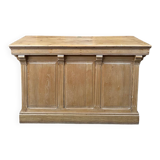 Early 20th century bar set in solid elm