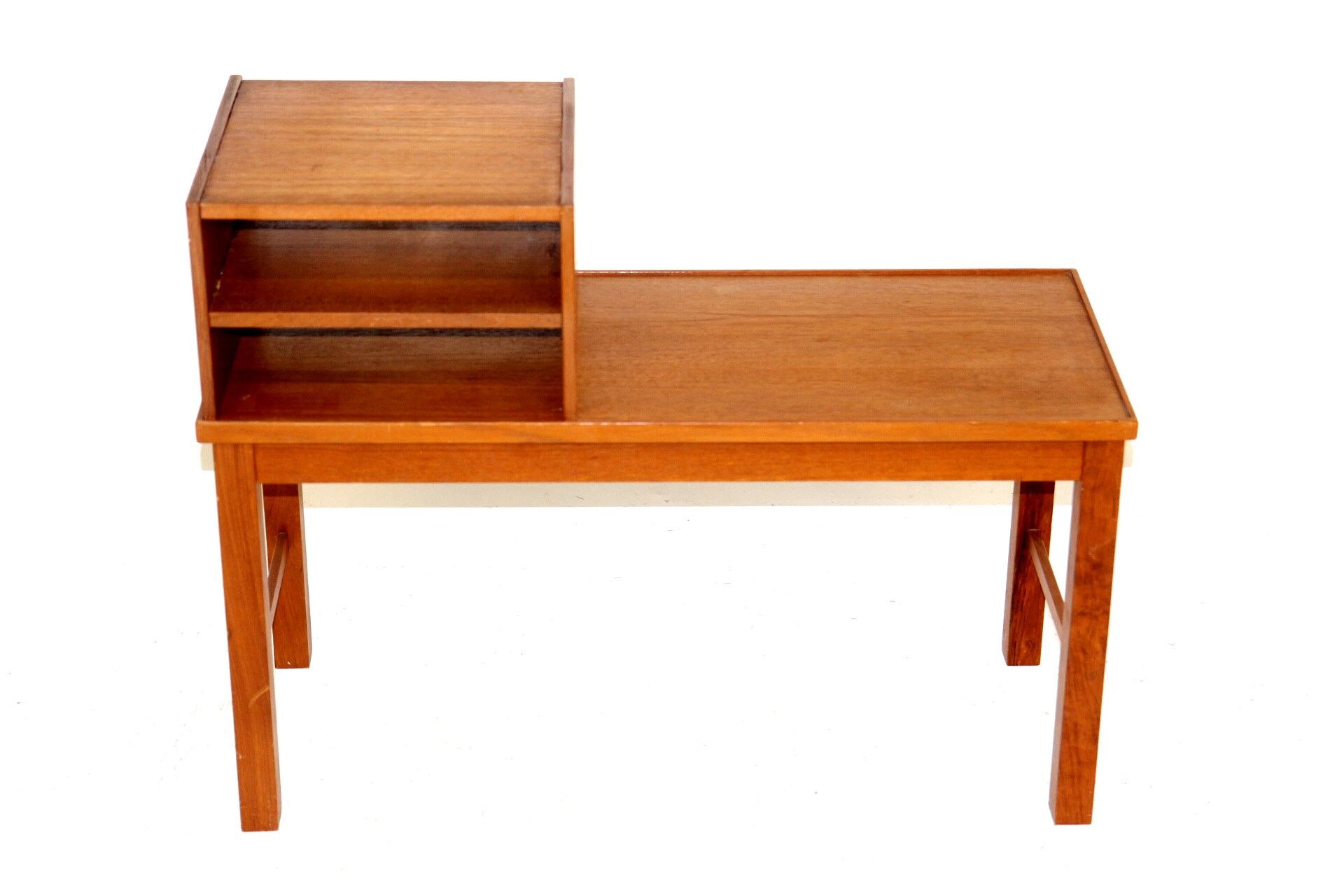 Teak telephone bench, Sweden, 1960