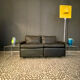 Pair of sofa pieces in plexiglass 1970/1980