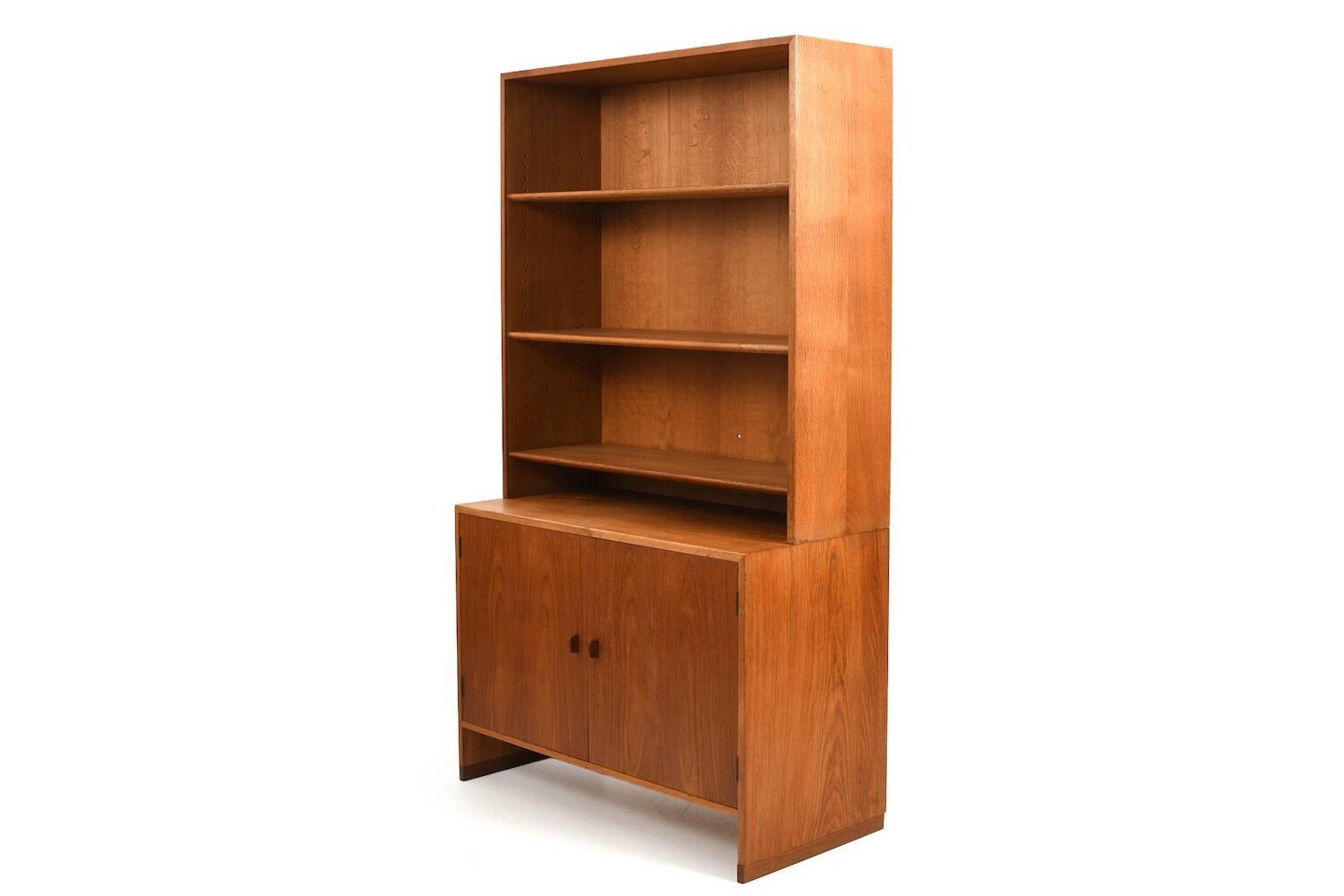 Bibliothèque-Armoire en Teck et Chêne Hans J. Wegner RY16