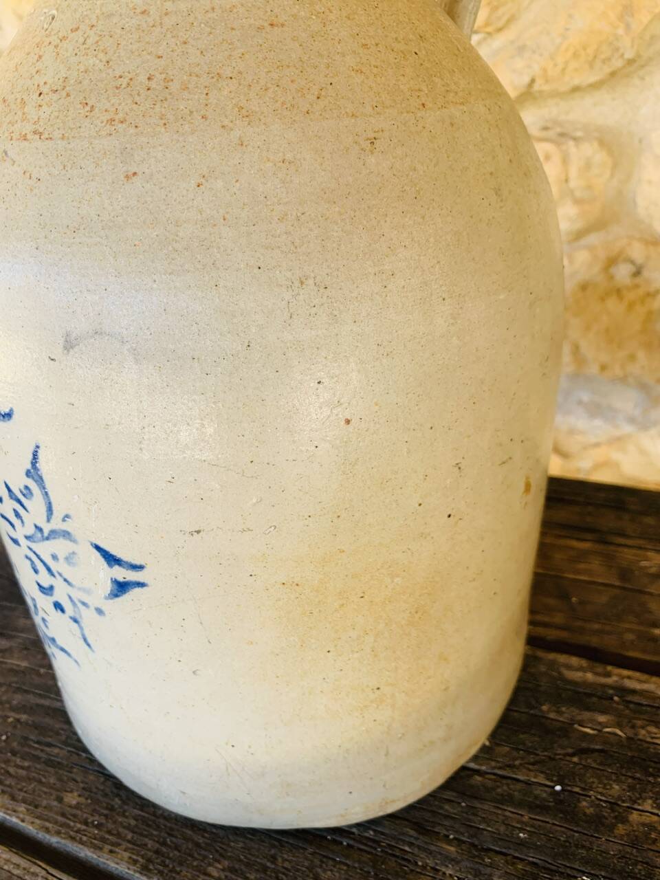 Large stoneware jar, 7 litres, by F.H. Cowden, circa 1880