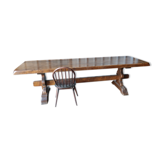 Table monastère 2,70 mètre, table de ferme