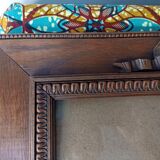 Old wooden frame