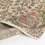 Handmade Anatolian Floral Carpet