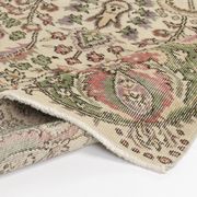Tapis floral anatolien fait main
