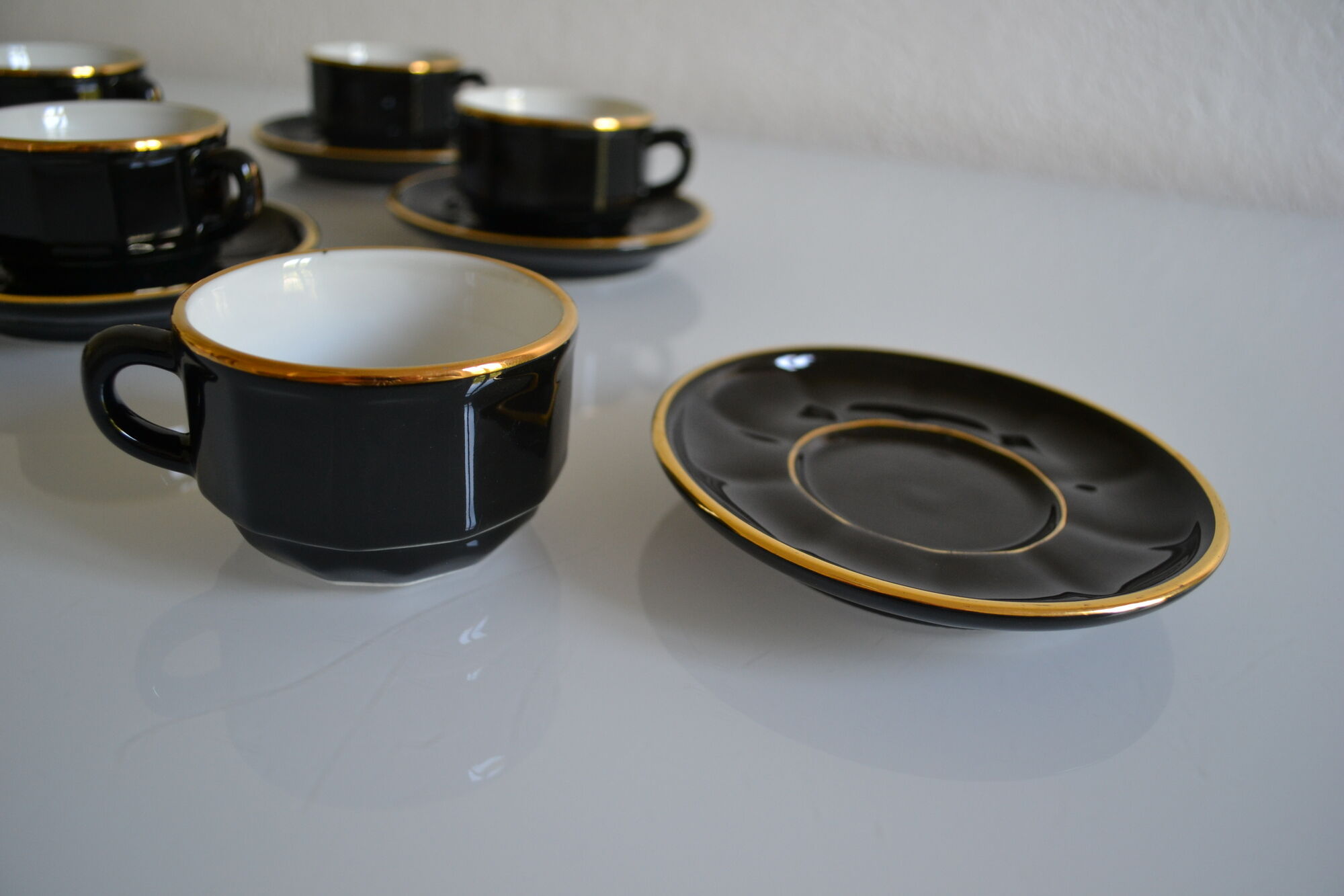 Set of 6 cups Apilco