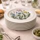 Set of 6 Arabia Finland plates model Flora – Esteri Tomula –