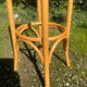 Vintage rattan bar stool from the 70s.