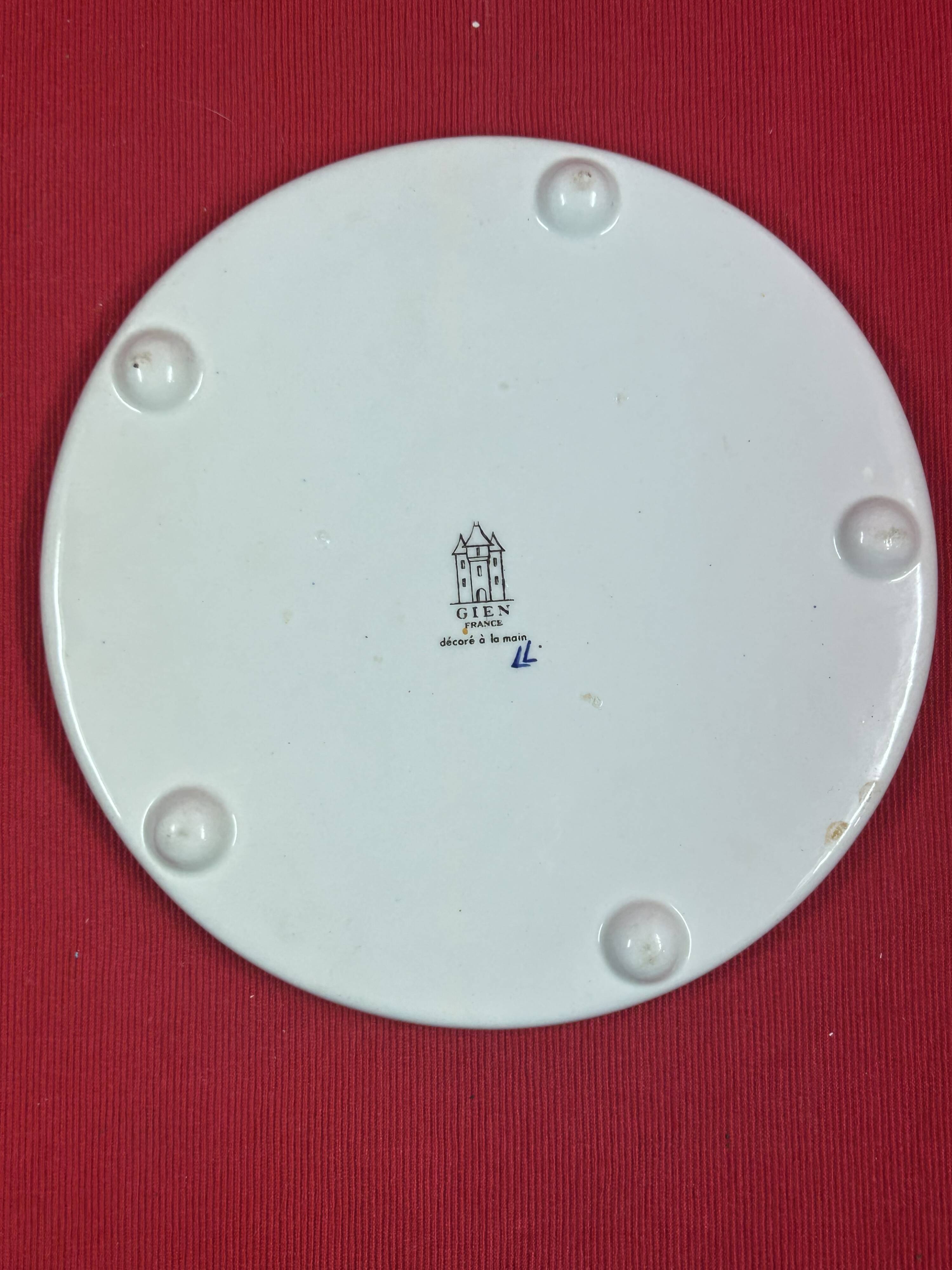 Gien trivet - Renaissance, Putti - diameter 21 cm