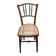 Bistro chair in wood and caning from the 1900s.