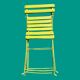 Two old folding garden chairs