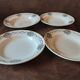 Set of 4 Lamandinoise St Amand soup plates