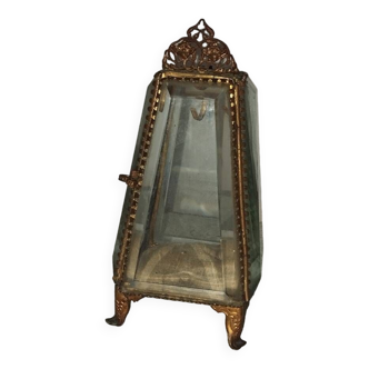 Baguier porte montre verre biseauté ancien
