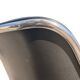 Charles Pollock Executive Knoll office chair in black leather.