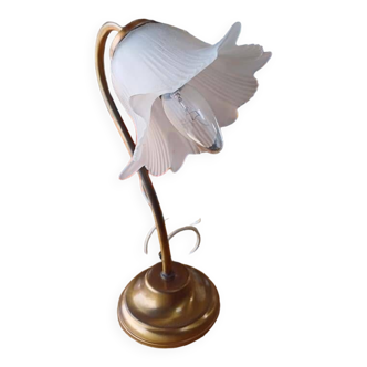 Lampe style art deco tulipe