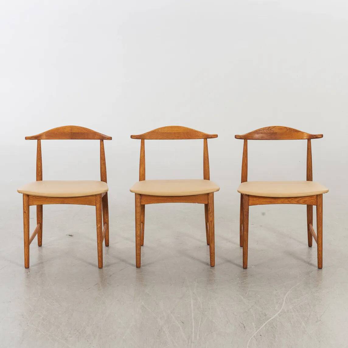 Set de 6 chaises scandinaves, milieu du 20e siècle