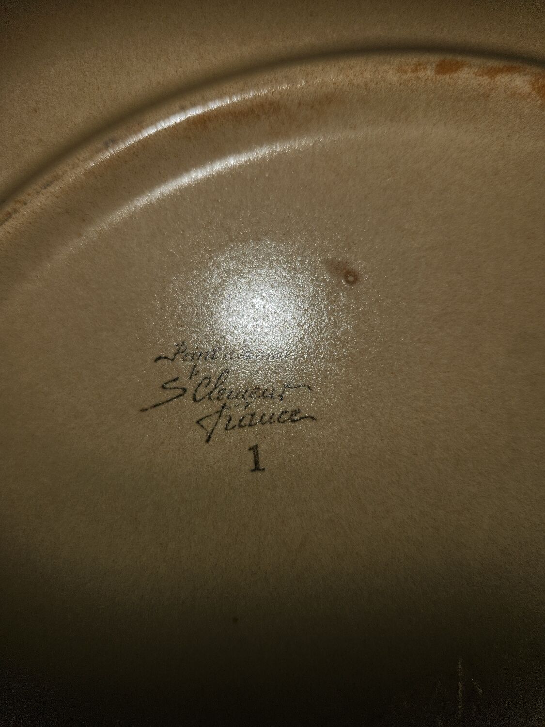 Dish in Saint Clement
