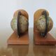 Old pair of greenhouse books globe 60s 70s