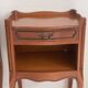 Pair of Louis XV style bedside tables in cherry wood.