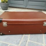 Old cardboard suitcase