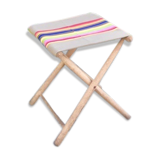 Folding vintage stool