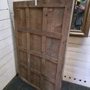 Golden mirror in oak from the 19th century.