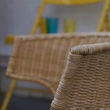 Rattan chaise longue Monika mulder