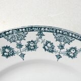 Terre de fer 8 Art Deco flat plates NORMAND model