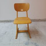 Chaise d'ecole vintage 1960, Casala