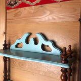 Shelf worked with cherry top