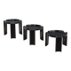 Low tables Kartell design Giotto Stoppino Italy 1970s