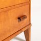 Swedish Art Deco Flame Birch Chest of Drawers