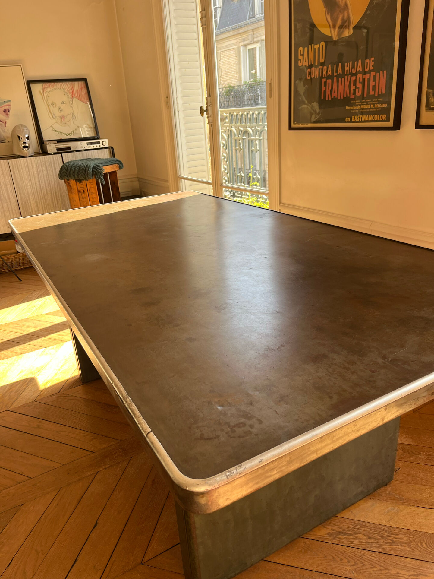 Vintage industrial table