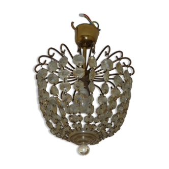 Ceiling lamp with tassels