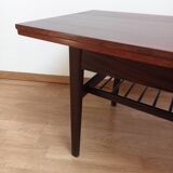 Lifting coffee table, Denmark, 1960s in teak