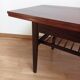 Table basse élevatrice, danemark, années 60 en teck