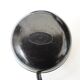 Old ptt phone with rotary dial in black bakelite