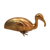 Ibis in brass 34cm vintage