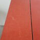 Red formica table