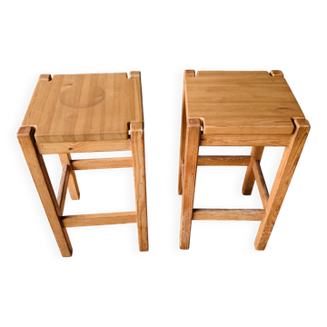Paire de tabourets vintage Hongisto par Ilmari Tapiovaara
