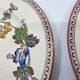 Victorian plate set by Brownfield & Sons model "Texas" England 1880