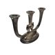 Art Deco three-armed candleholder, Germany, 1950s