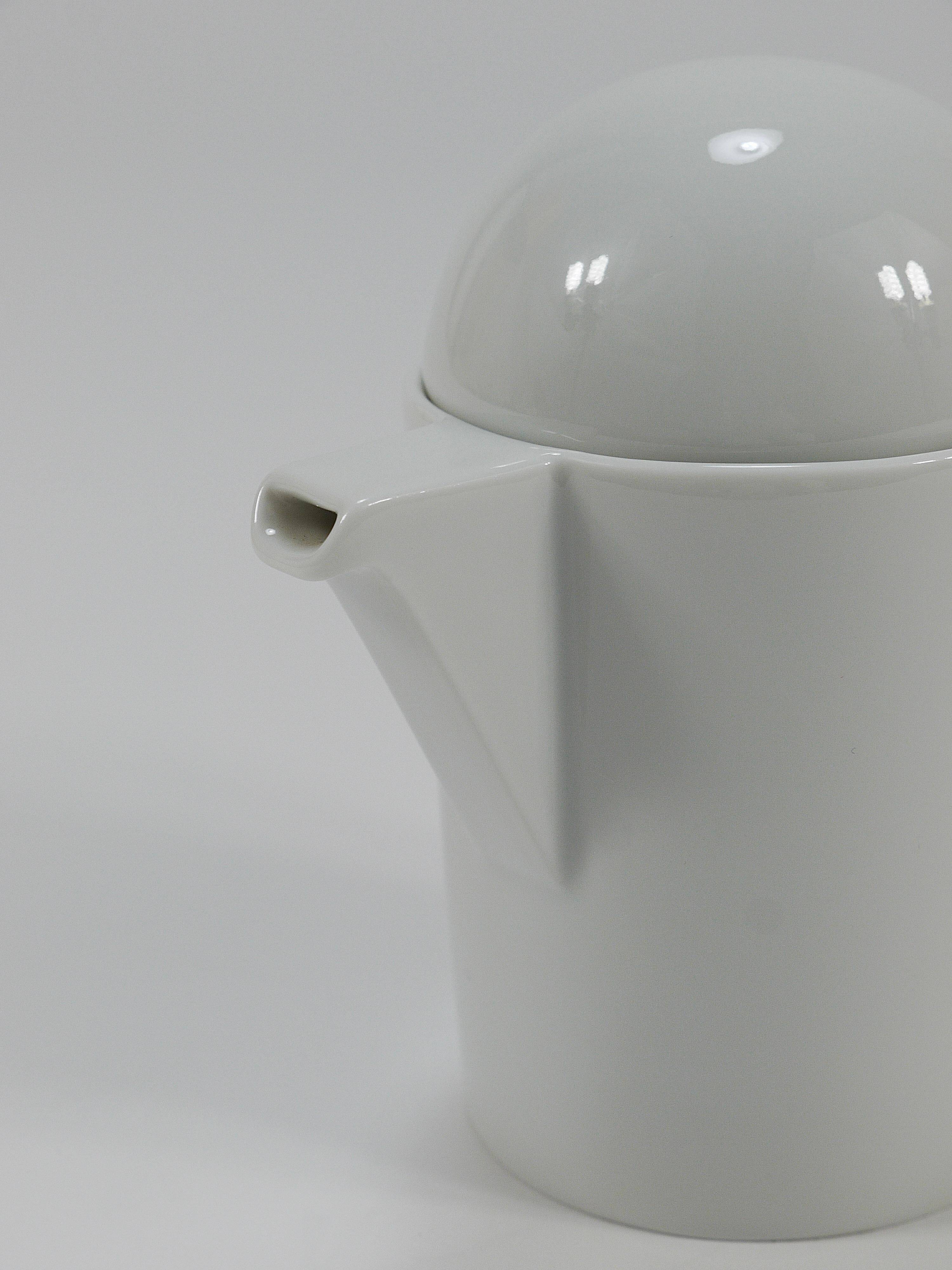 Sugar bowl and creamer postmodern Cupola by Mario Bellini for Rosenthal studio-line