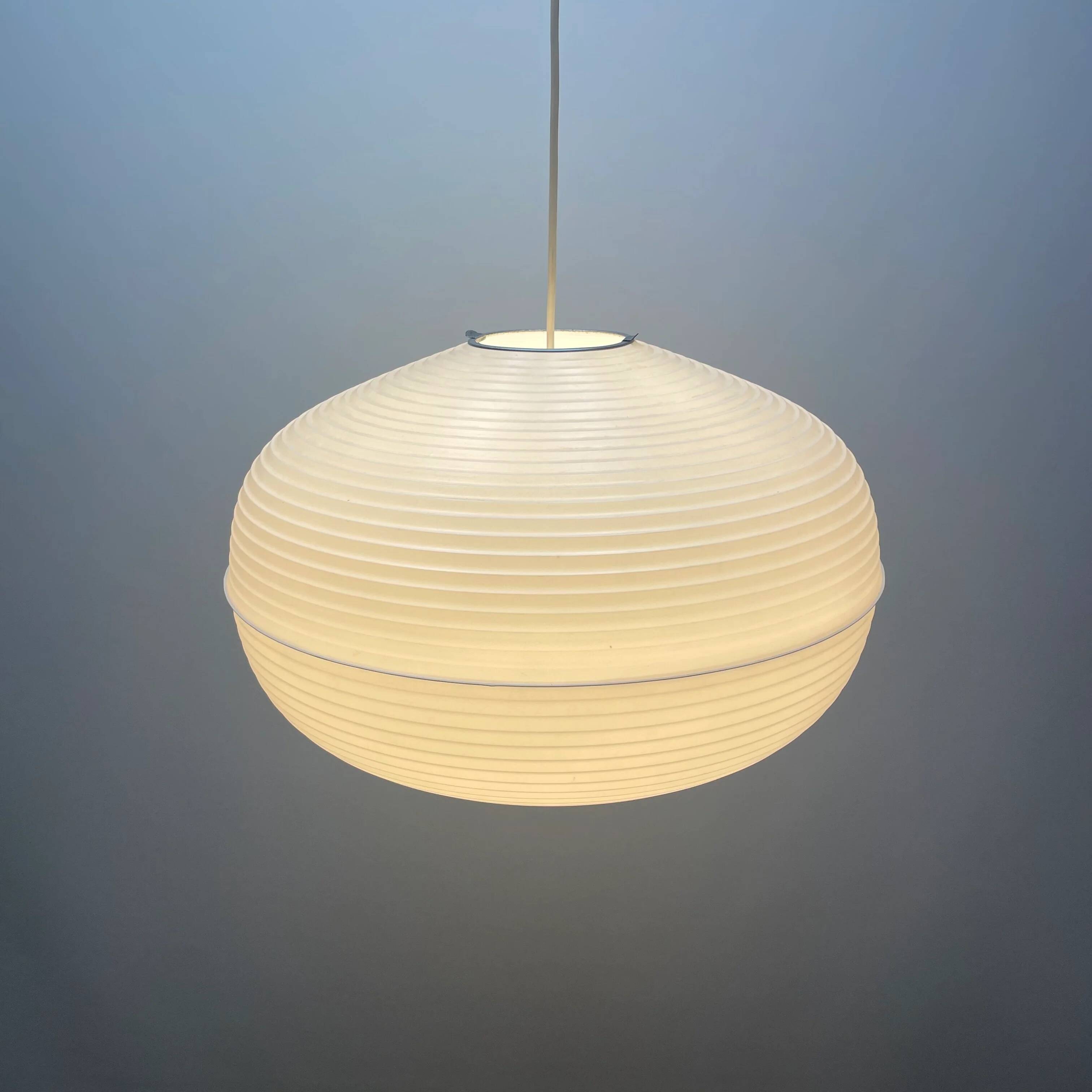 Large origami suspension by Aloys Gangkofner for ERCO 1960