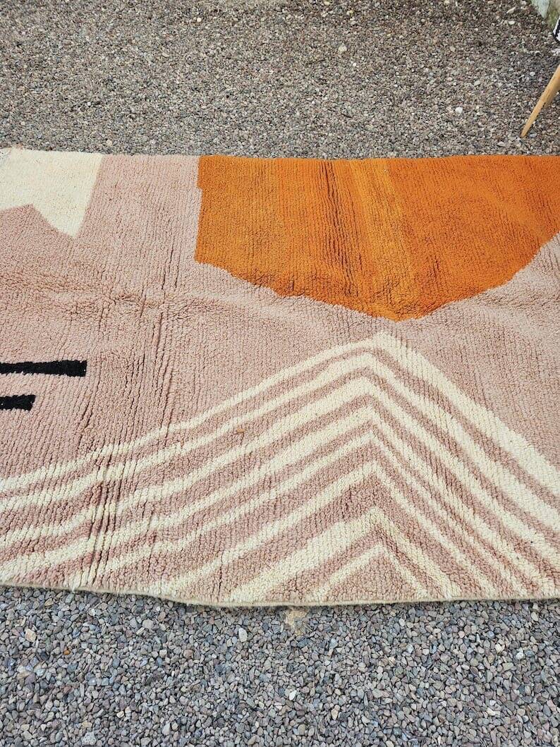 Colorful Berber rug size 150 x 250 cm