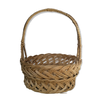 Panier enfant en osier tressé