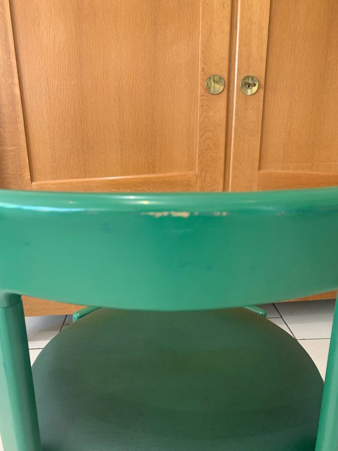 Bruno Rey Vintage Green Chair (4)