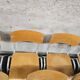 Lot of 18 vintage stackable bistro chairs 1970